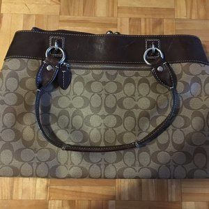 Authentic Leather Coach Purse
